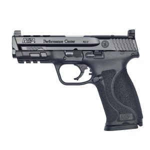 pc m&p® 9 m2.0 ported barrel & slide c.o.r.e optics ready slide blk 9mm 4.25in 17rns sf