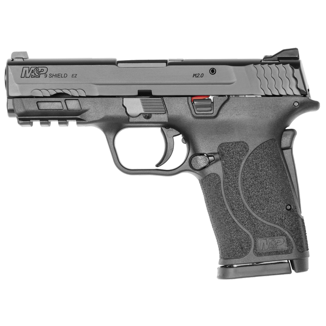 m&p 9 shield ez ® m2.0 no thumb safety blk 9mm luger 3.675in 8rnd tlci sao