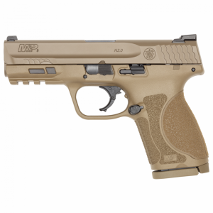 m&p 9 compact m2.0 no thumb safety fde 9mm luger 4in 15rnd sf