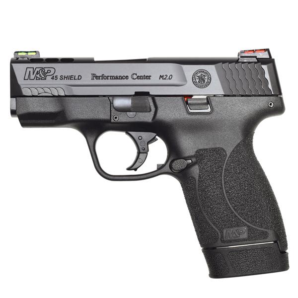 pc m&p 45 shield m2.0 ported no thumb safety blk .45 auto 3.3in 7rnd sf