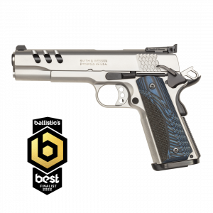 pc 1911 s/s gls bead .45 auto 5in 8rnd sao
