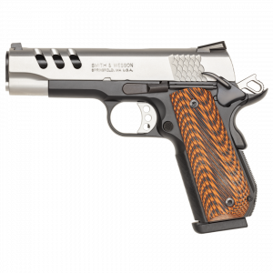 pc 1911 two-tone .45 auto 4.25in 8rnd sao