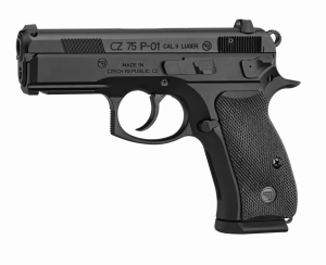 CZ 75 P-01 Steel Black, 15 Rounds