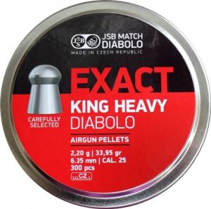 JSB Match Diabolo a.s. Diabolo Exact King Heavy .25