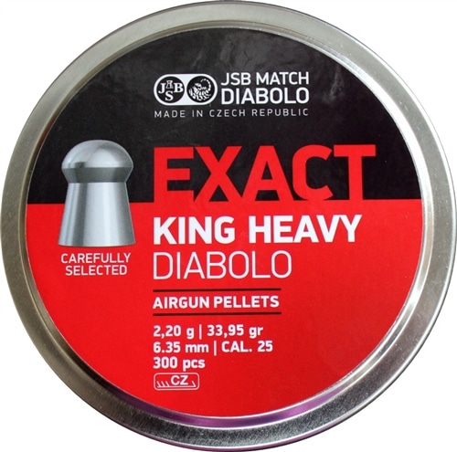 JSB Match Diabolo a.s. Diabolo Exact King Heavy .25