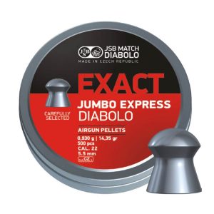 JSB Match Diabolo a.s. Exact Jumbo Express .22