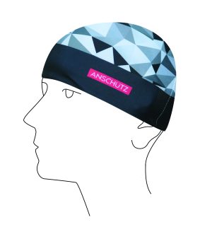 ANSCHÜTZ grey camouflage outdoor thermal-fleece hat