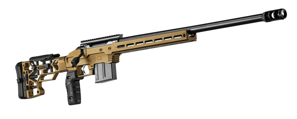 CZ 600 Plus MDT Deep Bronze rifle