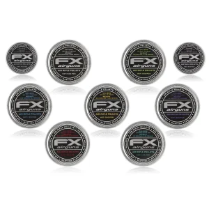 FX Airguns premium pellet tins