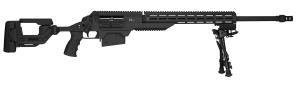 Steyr SSG M1 in black, full-length manufacturer side view