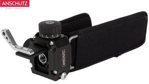 Anschütz 016935 right-hand biathlon 8012 B rear sight and snow cover