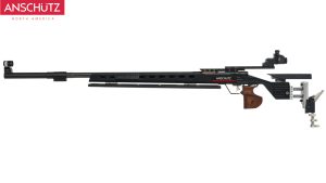 Complete side view of ANSCHÜTZ 54.30A Benchrest 1918 Precise .22 LR rifle