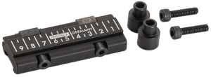 ANSCHÜTZ 6866 biathlon front-sight elevation block and mounting screws