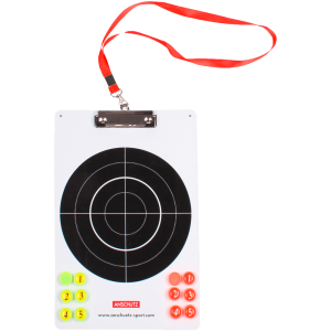 ANSCHÜTZ biathlon target board with numbered magnets, part 015658