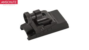 ANSCHÜTZ LaserPower rear diopter sight with knurled adjustment and dovetail