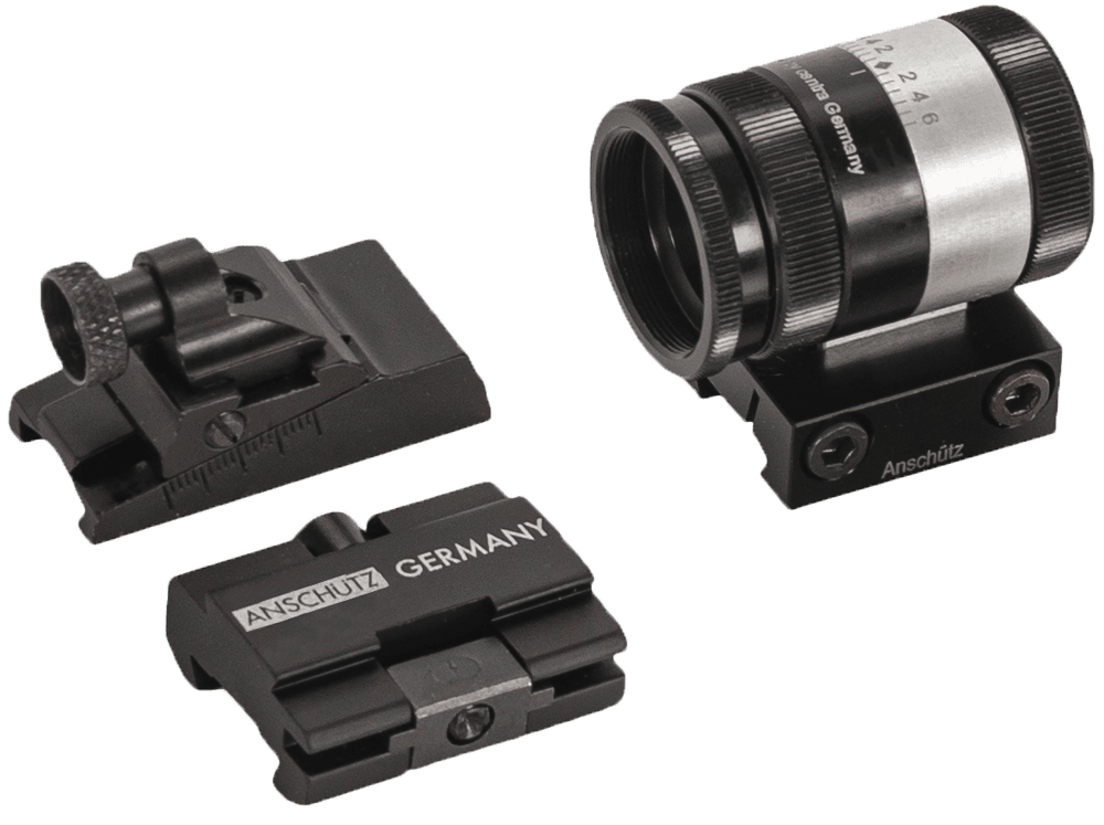 ANSCHÜTZ LaserPower rear peep sight and M18 front sight set, product 015009