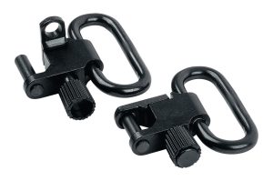 Set of two black ANSCHÜTZ removable 1-inch sling swivels