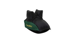 Caldwell unfilled standard rear shooting bag, green and black