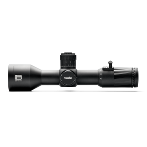 Complete manufacturer side-view of EOTECH Vudu 5-25x50 FFP black riflescope