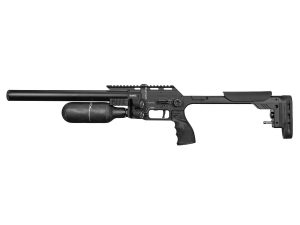 FX Panthera MkII Hunter compact black PCP air rifle with 300mm barrel, complete photo