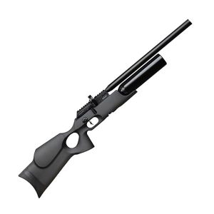 FX Crown MKII VP Edition synthetic black stock 500mm barrel with black aluminium bottle, full rifle