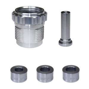 Lee APP Bulge Buster kit 91572 with threaded adapter, punch and three sleeve components