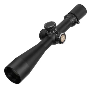 Nightforce ATACR 5-25x56 F1 C574 riflescope with TREMOR3 reticle, full black exterior view