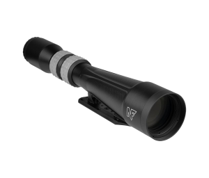 Nightforce CFS 6-36x50 F1 MIL-XTs spotting scope without accessory cage, complete product view