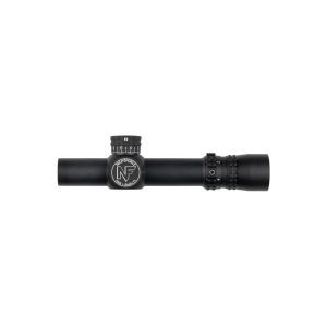 Nightforce NX8 1-8x24 F1 FC-MIL Black riflescope, clean exterior product view (C598)
