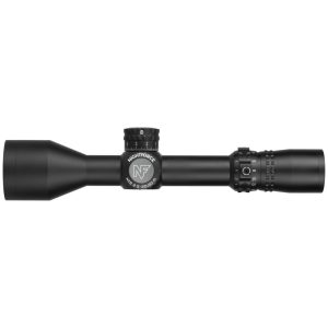 Nightforce NX8 2.5-20x50 F1 MIL-C riflescope, exterior manufacturer-style product photograph (C623)