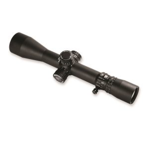 Nightforce NXS 2.5-10x42 F2 MOAR Black riflescope, clean exterior product view (C458)