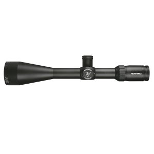 Nightforce SHV 5-20x56 black riflescope, complete side view