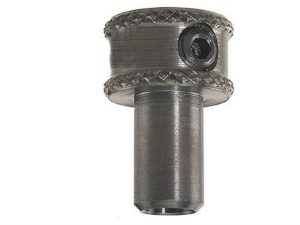 Representative RCBS flash hole deburring case pilot stop; precise calibre differs by product