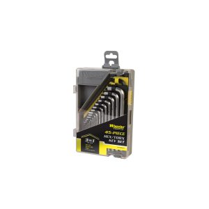Wheeler SAE/Metric/Hex/Torx Key Set 45pk