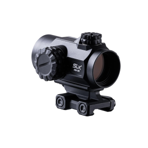 Primary Arms SLx MD-25 Gen II black housing external product photograph (not a reticle illustration)