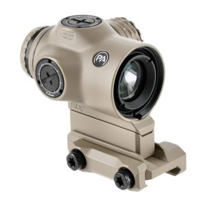 Primary Arms SLx 1X MicroPrism FDE housing external product photograph (not a reticle illustration)