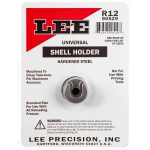 Lee R12 universal shellholder 90529
