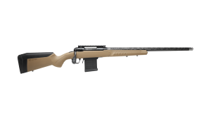 Savage 110 Carbon Tactical FDE complete rifle with carbon fibre wrapped barrel