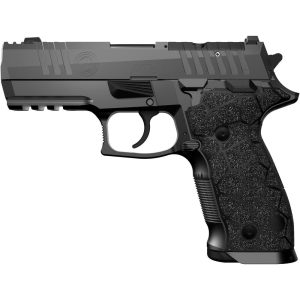 Full STEYR ATD Compact Comp 9x19 black pistol compensated 3.9-inch