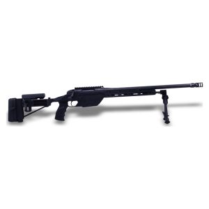 Entire butt to muzzle side view Steyr SSG 08 .308 Win 20-inch bolt-action rifle