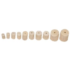 Representative manufacturer photo showing Tipton felt cleaning pellets in various calibres; select actual size using product name