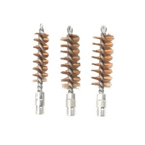 Three Tipton .22 caliber bronze handgun bore brushes, manufacturer image for MPN 770767