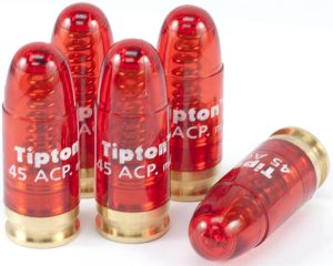 Tipton .45 ACP snap caps, five pack