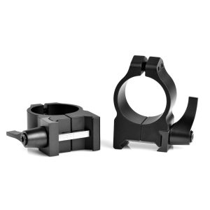 Warne Maxima 1 inch quick detachable scope rings; precise height differs by listed model