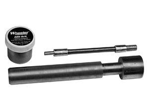 Wheeler AR10 receiver lapping rod with 220 grit compound